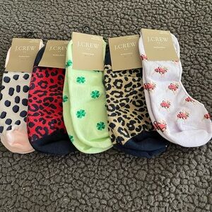 J. Crew no show socks NWT